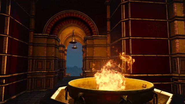 Meditate with the undying flame | Fire Element | Eternal Fire | The Witcher 3: Wild Hunt | 4K смотреть онлайн
