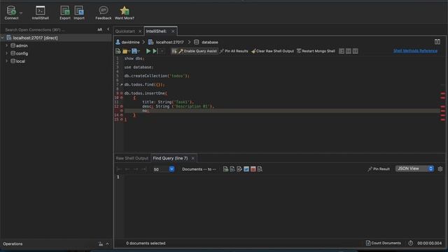 Connect MongoDB using docker смотреть онлайн