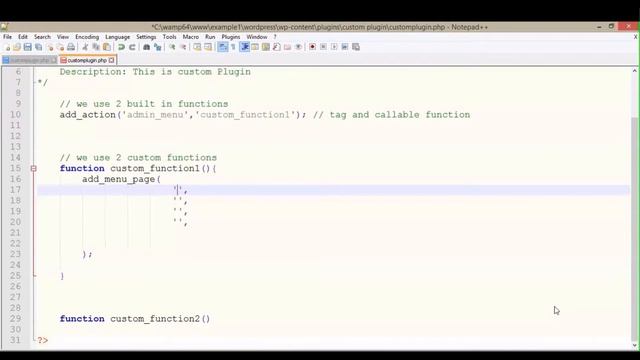 WordPress Plugin Development - How to Add Custom Menu (Part 2) смотреть онлайн