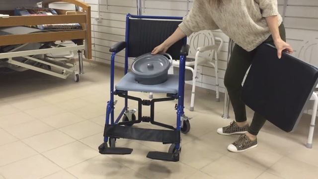 Видео обзор. Кресло - туалет (складное) TU 34 смотреть онлайн