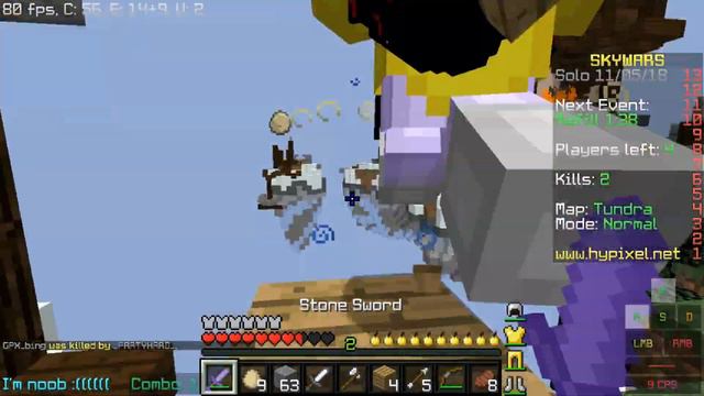 Я ЗАБОЛЕЛ! [Minecraft Hypixel Mini-Game SkyWars] смотреть онлайн