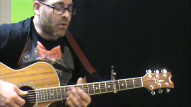 How to play "Christian Woman" by Type O Negative on acoustic guitar (Made Easy) смотреть онлайн