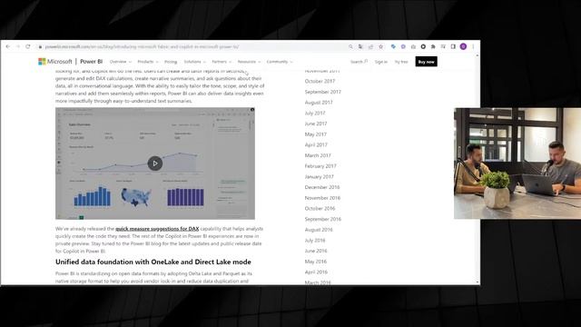 Inteligência Artificial no Power BI - Nova IA Copilot chegou! | [ROQTalk] #9 смотреть онлайн