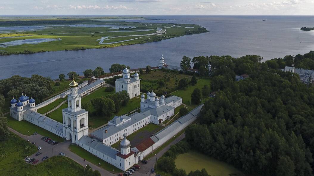 Великий Новгород. Юрьев Монастырь смотреть онлайн