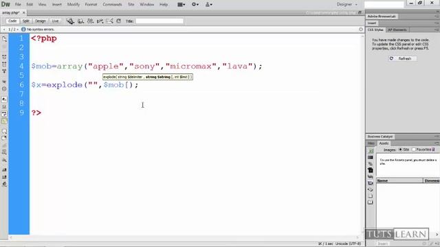 Array Basics Functions смотреть онлайн