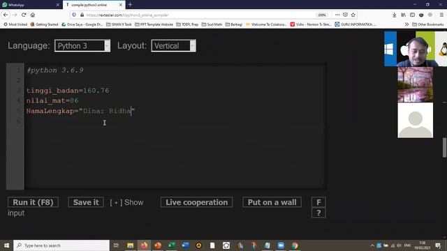 Informatika X IPA 4: Dasar-Dasar Bahasa Python смотреть онлайн
