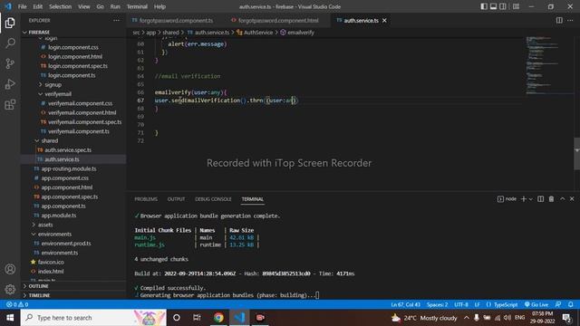 Email verification using Firebase смотреть онлайн