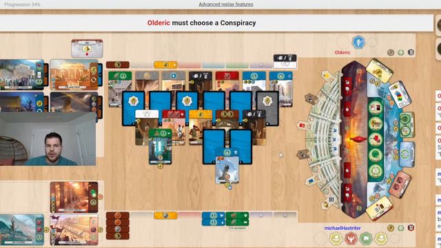 7 Wonders Duel Pantheon Agora vs Olderic 123 (RA age 1 Strategy) Game 1 смотреть онлайн