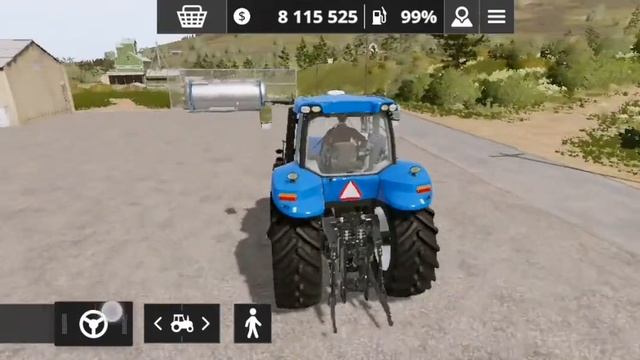 Мод NewHolland T8 для Farming Simulator 20 #fs20 #farmingsimulator20 #giantssoftware #FS20