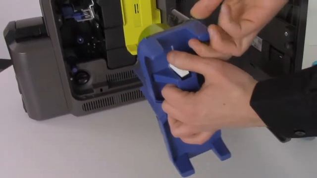 Datacard CR805 ID Card Printer - How to Load Ribbons смотреть онлайн