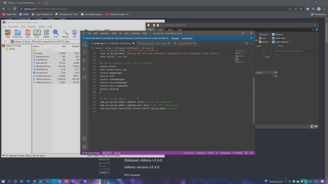 How to Install vMenu To Your FiveM Server **2022** смотреть онлайн