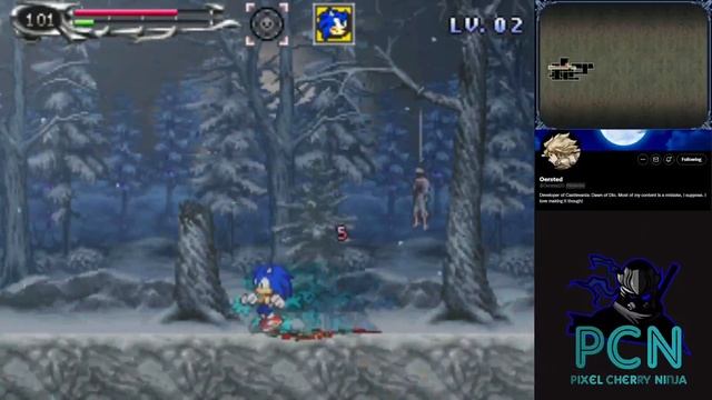 Sonic the Hedgehog x Castlevania: Dawn of Sorrow - hack #Oersted #PixelCherryNinja #Sega смотреть онлайн
