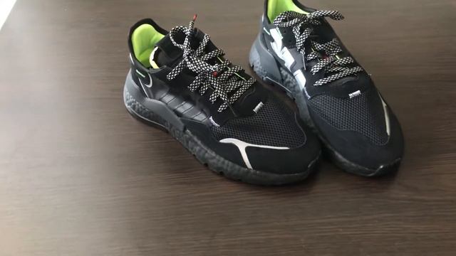 Adidas nite jogger! Обзор ! Адидас , какие ожидания? смотреть онлайн