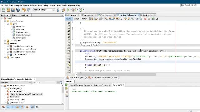 Tutorial Java Netbeans 9 Menambahkan Data Record ke Tabel Database смотреть онлайн