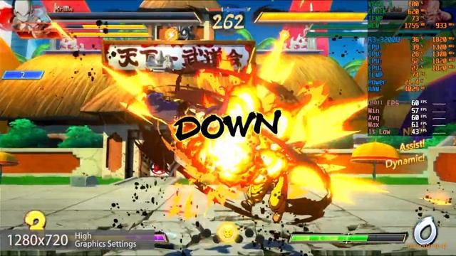 Dragon Ball FighterZ | AMD Ryzen 3 3200U Vega 3 | Gameplay Benchmark смотреть онлайн