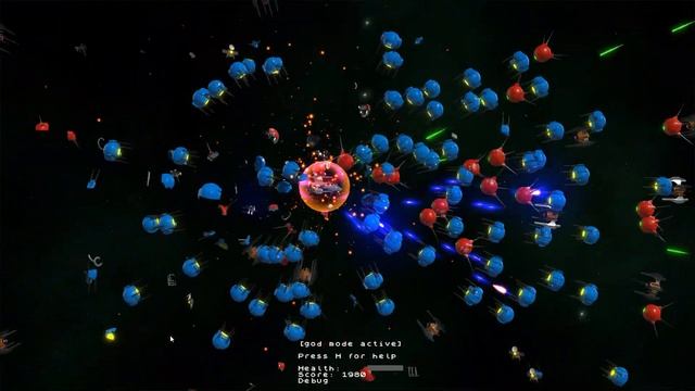 WebGL game. Performance test, 1 vs 1000 смотреть онлайн