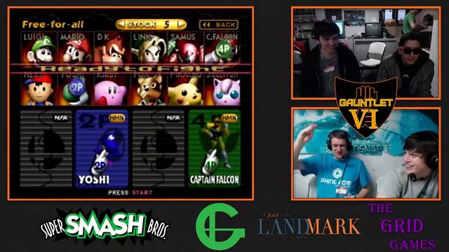 Fireblaster (Yoshi) VS SunVulcan (Falcon) | Gauntlet VI | 64 | Pools смотреть онлайн