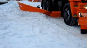 БОКОВОЙ ОТВАЛ КДМ от завода дорожной техники "Регион 45", в работе