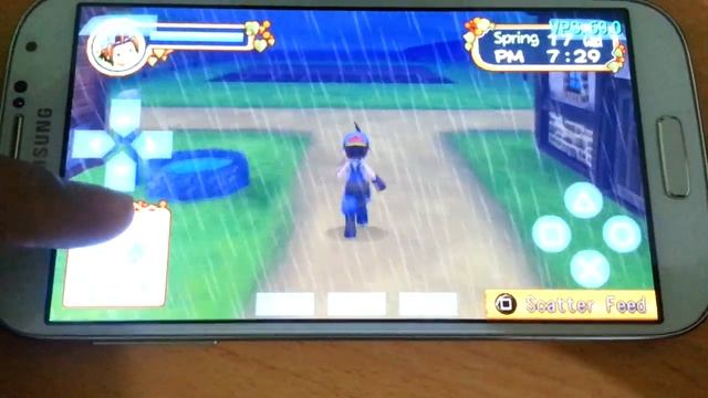 PPSSPP Harvest moon hero of leaf valley on Android смотреть онлайн