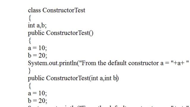 Core java tutorial part 37 constructor overloading смотреть онлайн