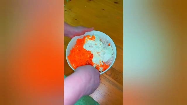 Салат с морковкой по-корейски #food смотреть онлайн