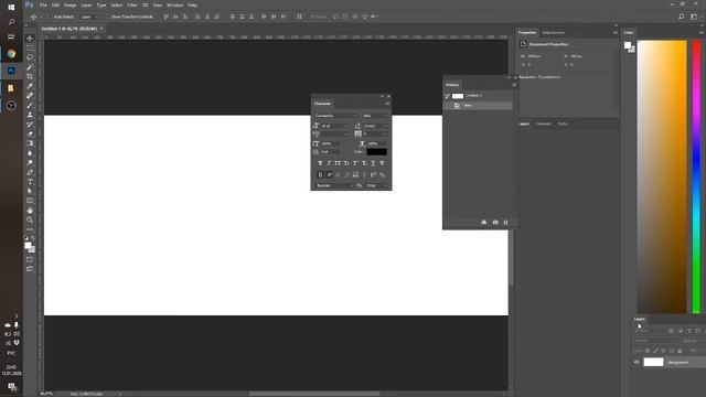 Настройка рабочей области в Photoshop для веб-дизайна смотреть онлайн