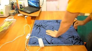 Тест коврика с подогревом Тепловичок