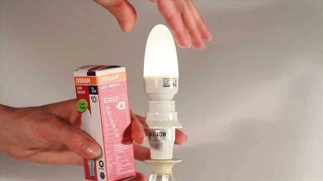 Led-lamp Parathom Deco Osram 2W E14 смотреть онлайн