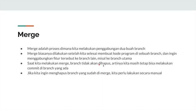 TUTORIAL GIT BRANCHING (BAHASA INDONESIA) смотреть онлайн