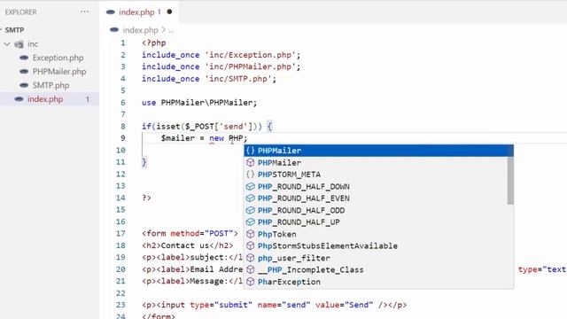 24 - Send an Email using SMTPMailer смотреть онлайн