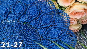 Салфетка крючком, Джессика, 21-27.mp4