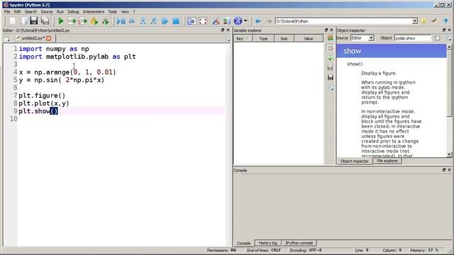 MATLAB to Python tutorial - Part 1 - arrays and plotting смотреть онлайн