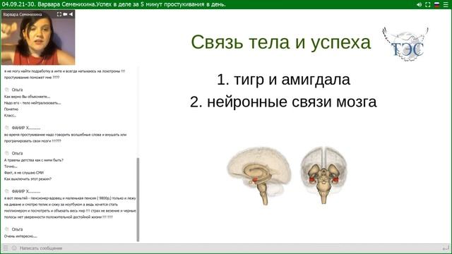 Варвара Семенихина.Успех в деле за 5 минут простукивания в день. 04. 09. 17. смотреть онлайн