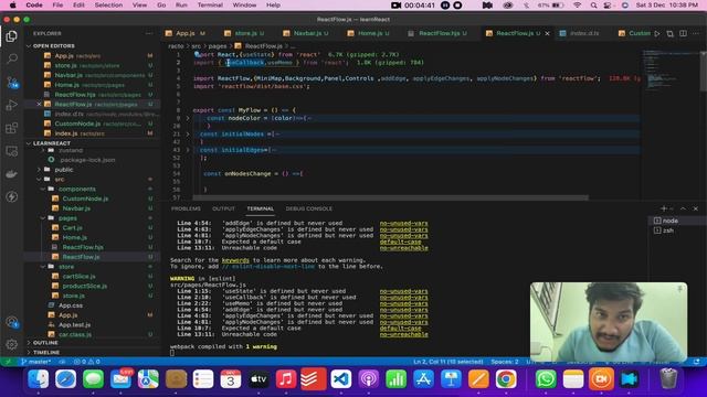 React Flow Crash Course #4—Interactivity Events смотреть онлайн