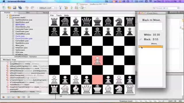 Java Chess Application - The Builder Pattern (Move Class) смотреть онлайн