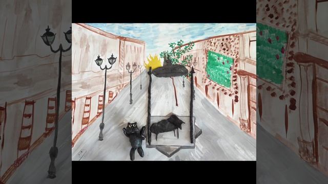 Ожившие скульптуры. Кот Казанский. смотреть онлайн