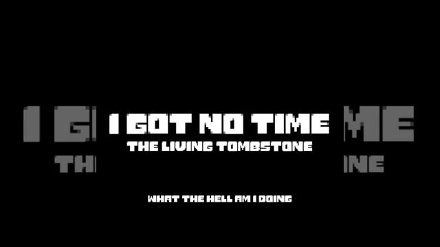I Got No Time but its the undertale start menu... смотреть онлайн