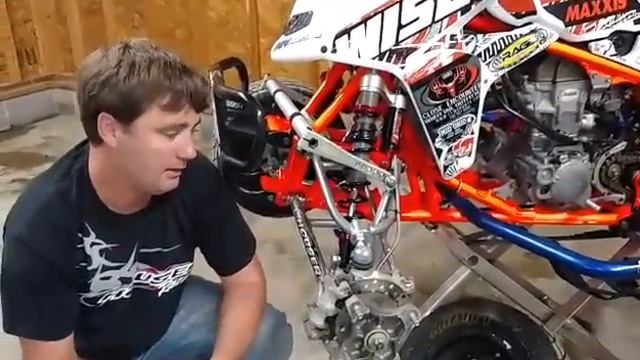 Houser Racing TT A-Arms for a Honda TRX 450 смотреть онлайн