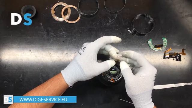 How to repair Tokina lens 12-24 F/4 for Canon - Exchange diaphragm flexible смотреть онлайн
