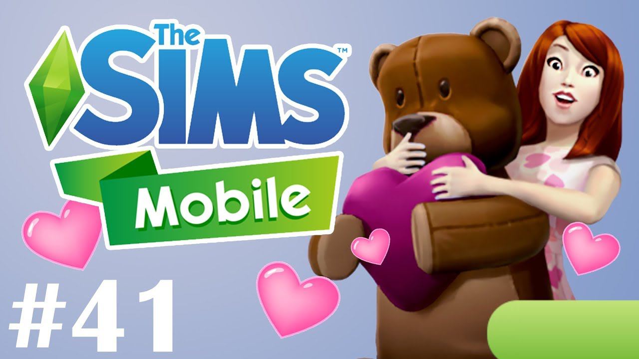 ЛЮБВЕОБИЛЬНЫЙ МИШКА - The Sims Mobile - #41 смотреть онлайн
