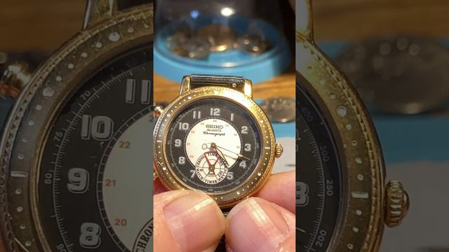 Seiko 8M25-8000 Quartz Chronograph Alarm Dancing Hands Working Functional смотреть онлайн