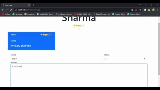 Restaurant App Using PERNSTACK and Bootstrap | Demo | React Express Postgresql смотреть онлайн