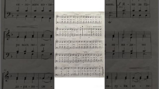 Херувимская песнь N 5 (Д.С. Бортнянский) смотреть онлайн