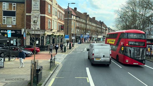 London Bus Ride From Central To Outskirts: Bus Route 68, Euston To West Norwood | Upper Deck Views