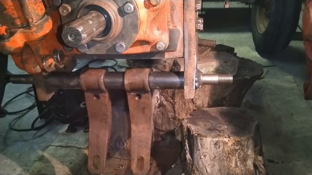 Т-25. Задняя навеска трактора. смотреть онлайн