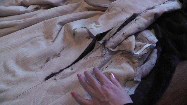 РЕМОНТ ШУБЫ - Увеличиваем шубу в груди смотреть онлайн