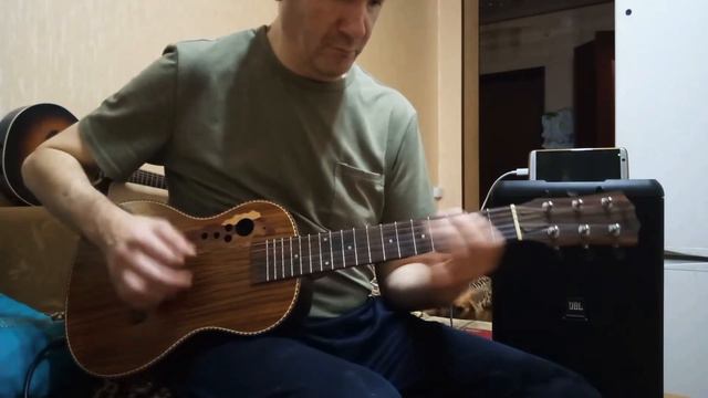 Metallica " Enter Sandman " на гиталеле смотреть онлайн
