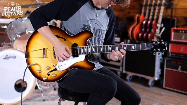 No Talking...Just Tones | Epiphone USA Casino Vintage Burst смотреть онлайн