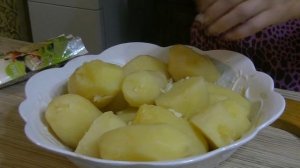 ПРОСТОЙ РЕЦЕПТ ОТВАРНОГО КАРТОФЕЛЯ С МАЙОНЕЗОМ И ЧЕСНОКОМ#