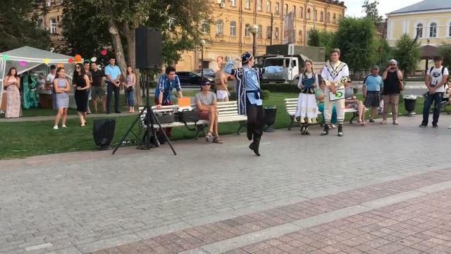 Сабантуй на астраханской набережной #школамежэтническойжурналистики #астрахань смотреть онлайн